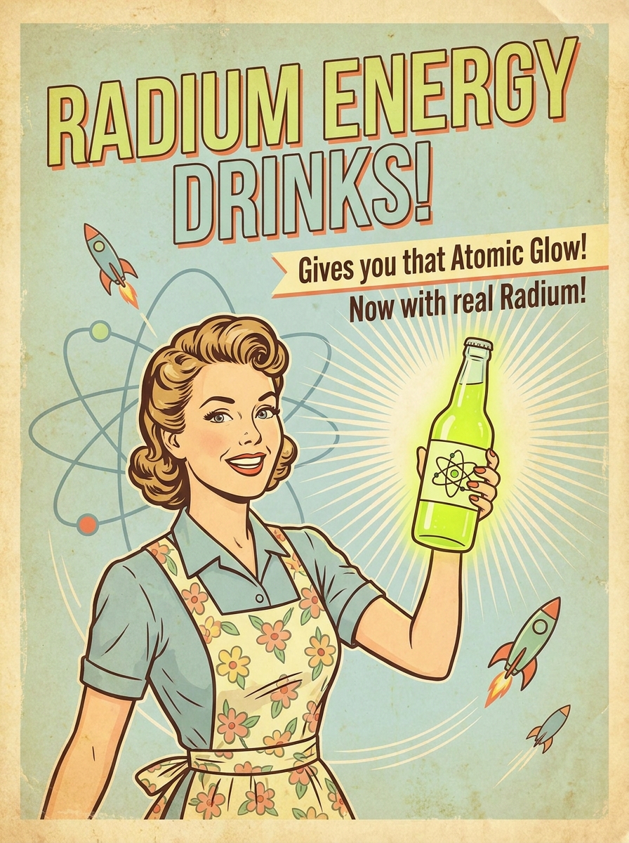 Retro Ad Poster