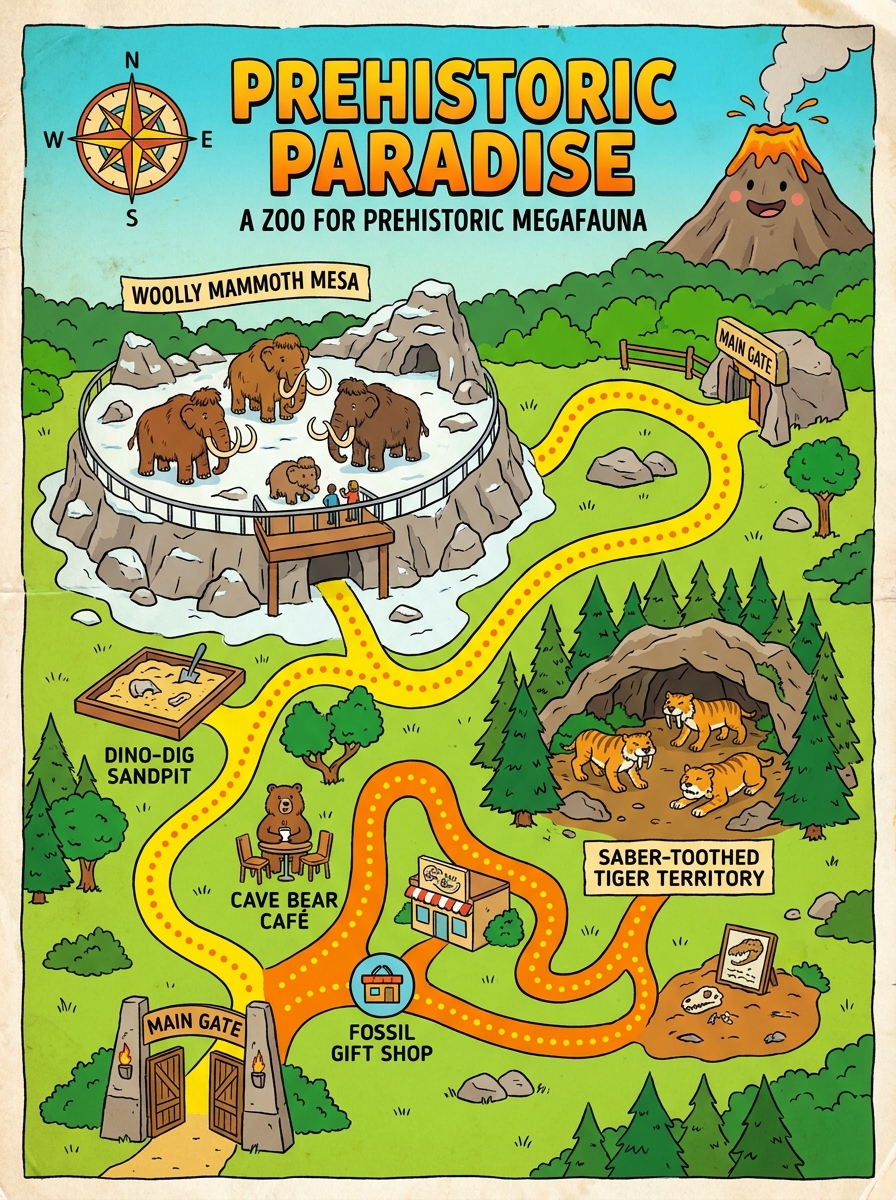 Theme Park Map