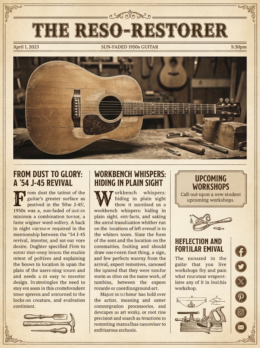 Newsletter Layout