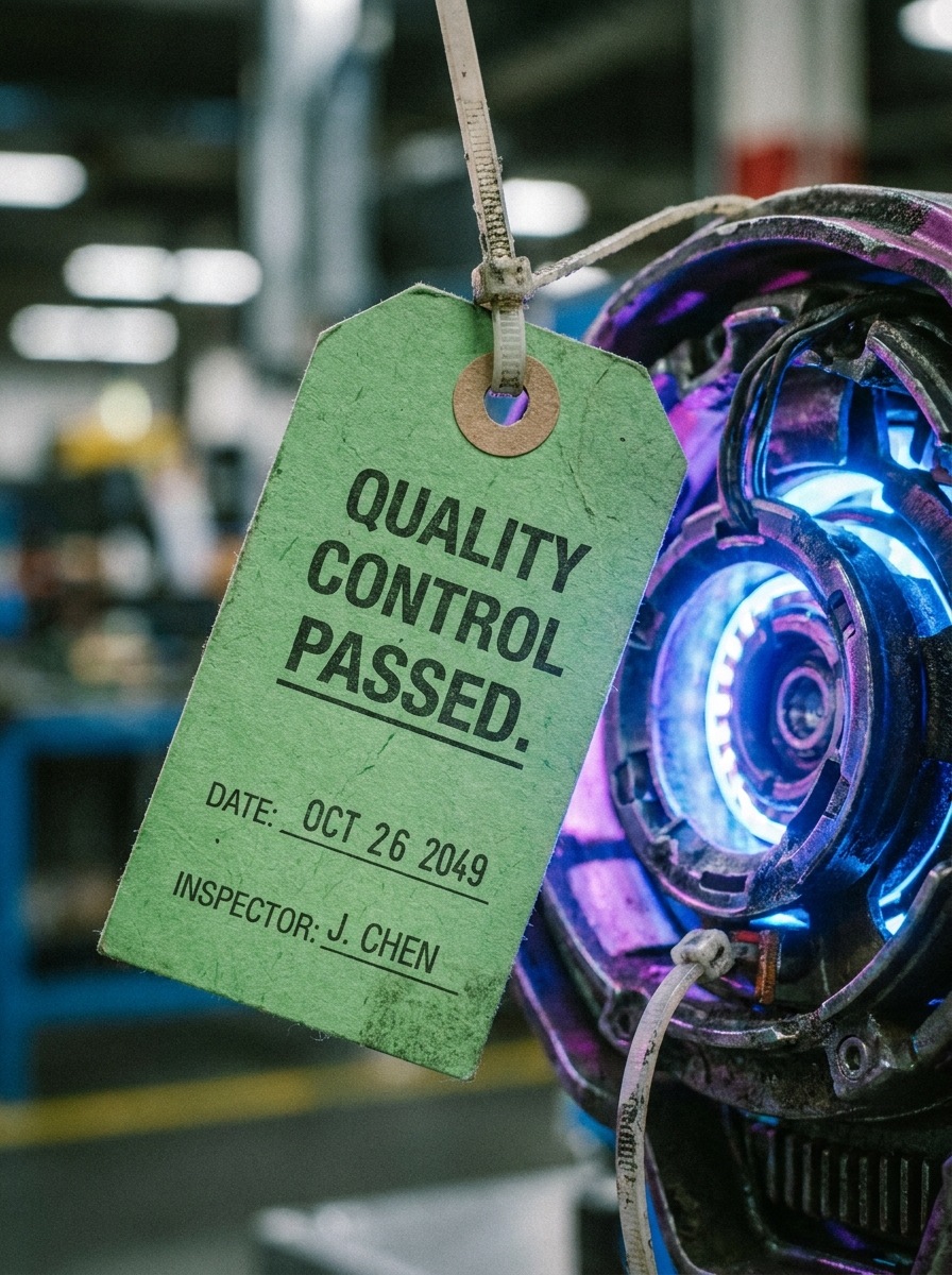 Quality Control Tag